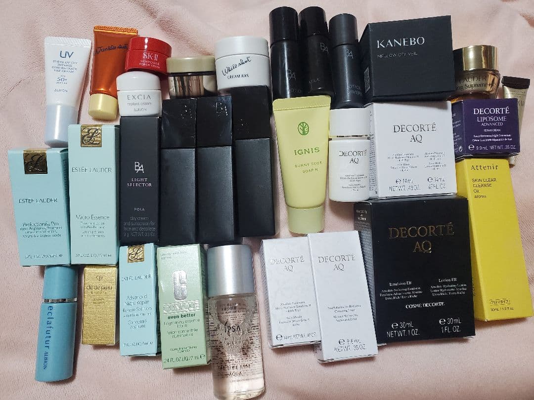 【総額約7万円分】デパコススキンケアミニサイズサンプル33点まとめ売り