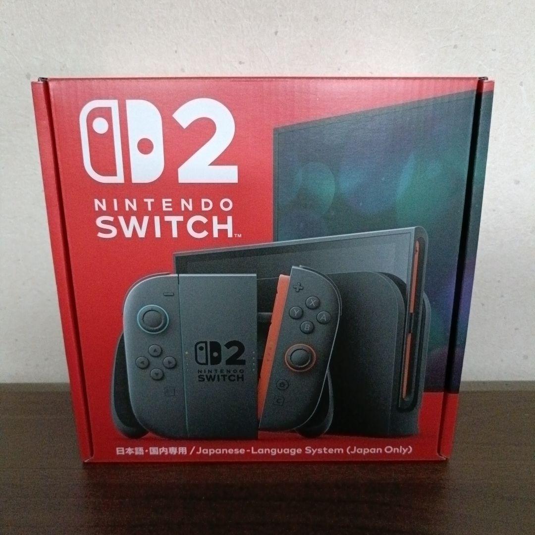 【新品未開封】Nintendo Switch2 本体 日本語・国内専用