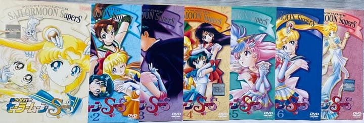 美少女戦士セーラームーン　SuperS 全７巻　レンタル版DVD 全巻