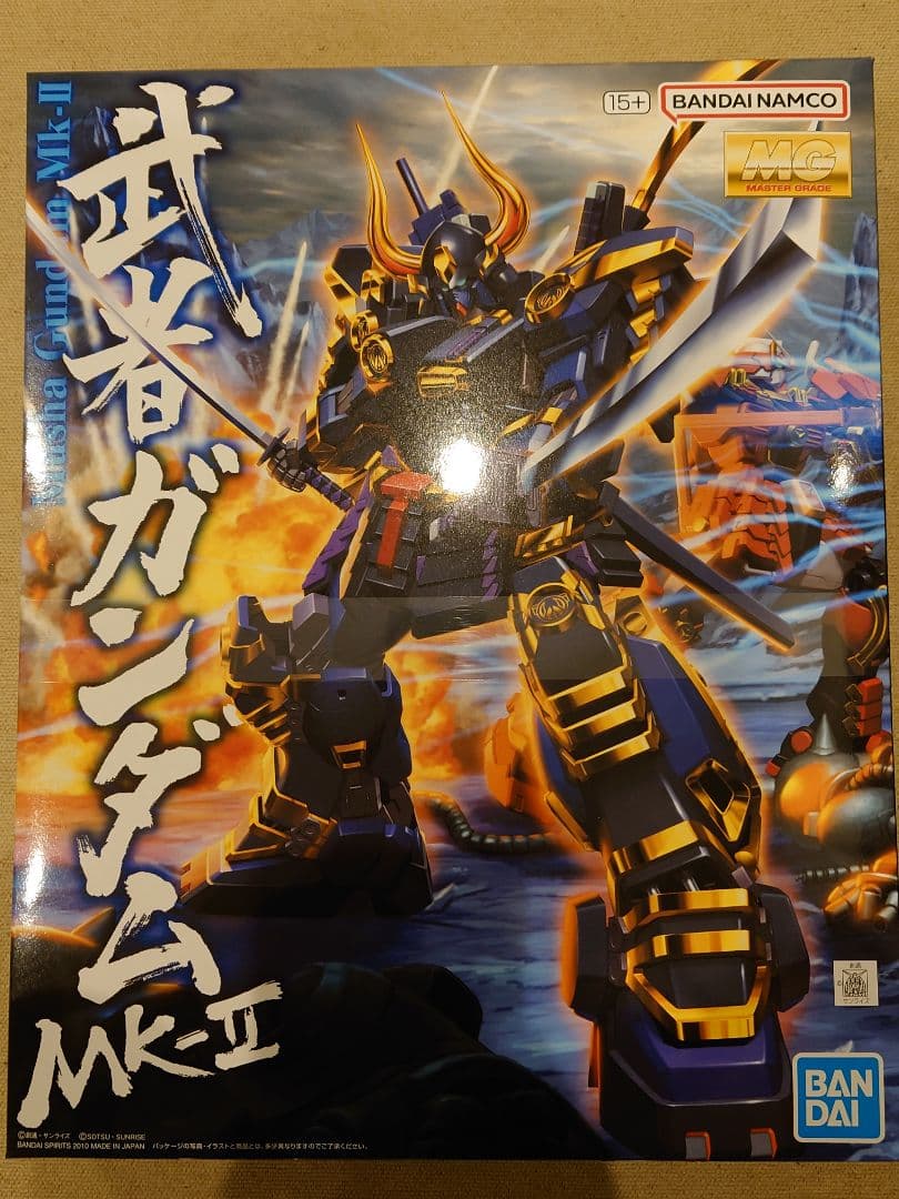 バンダイ ガンプラ MG 1/100 武者ガンダムMk-II マークII 新品