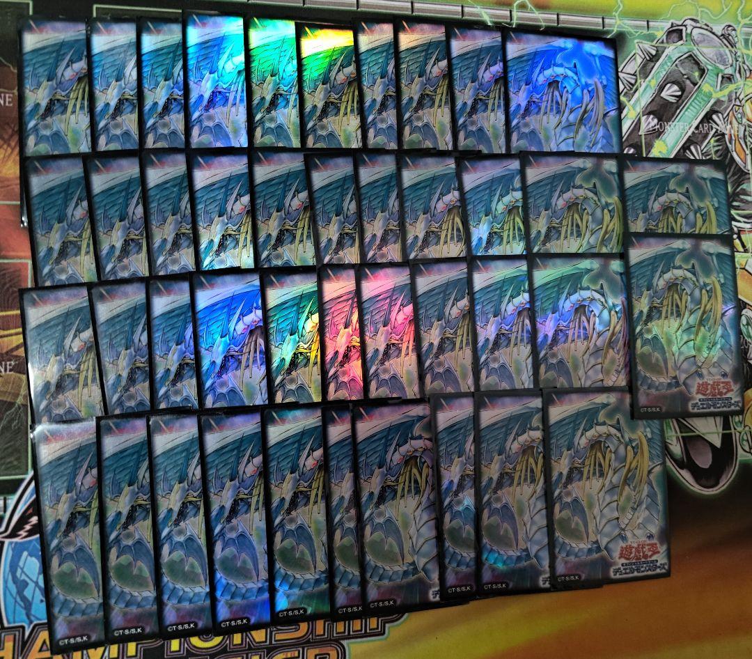 遊戯王 レインボードラゴン スリーブ 42枚