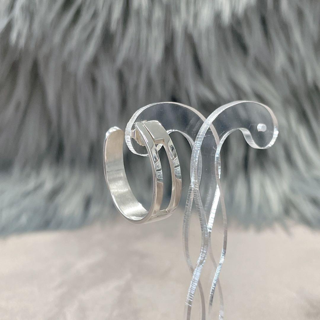グッズ ピアス Gロゴ フープ 片耳 シルバー ★590