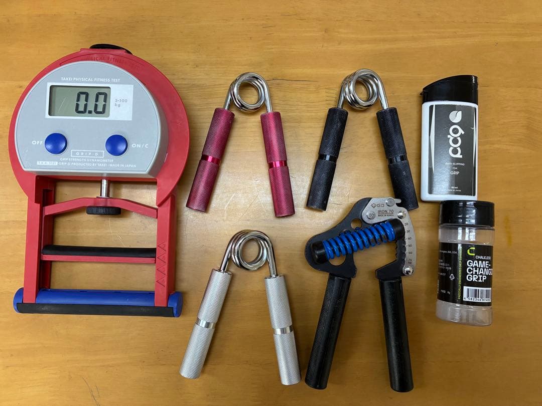 竹井機器工業　デジタル握力計　グリップＤ　握力グリップ　ボートレーサー試験