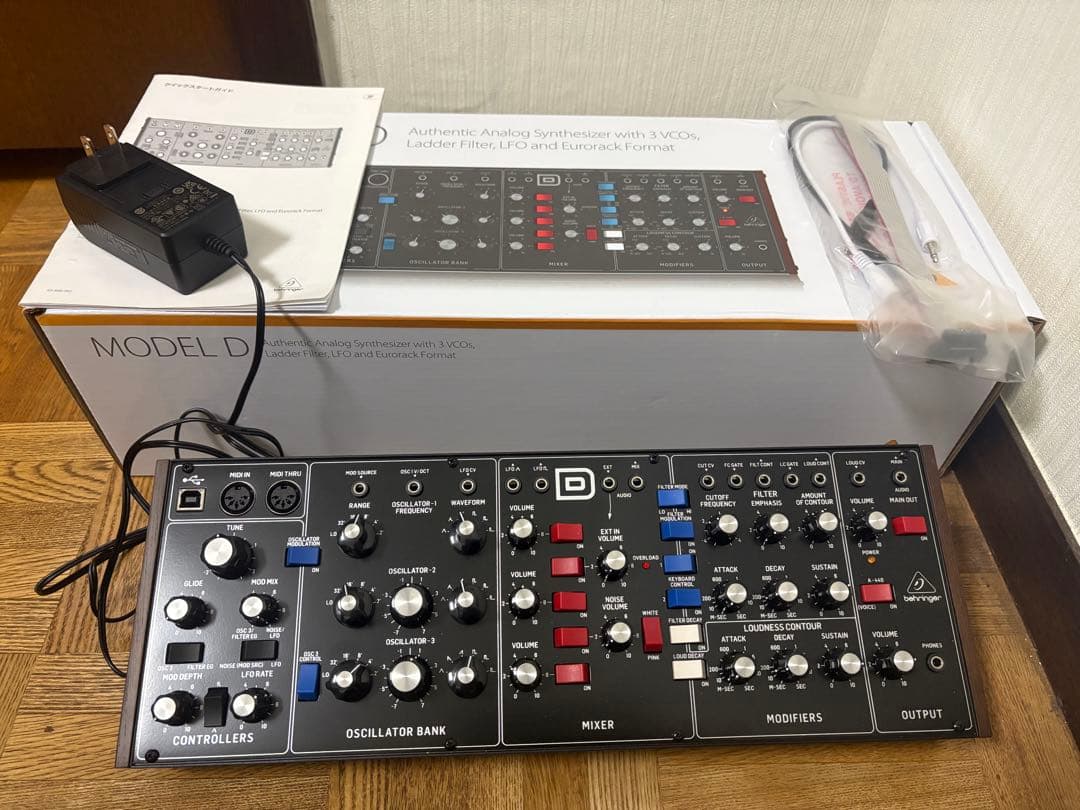k*6様 behringer MODEL D アナログシンセサイザー 値下げしま