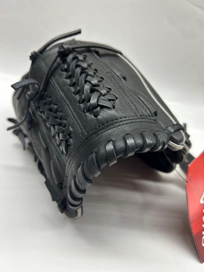 美品 Rawlings ピッチャー 右投 ビッグR 軟式グローブ ブラック