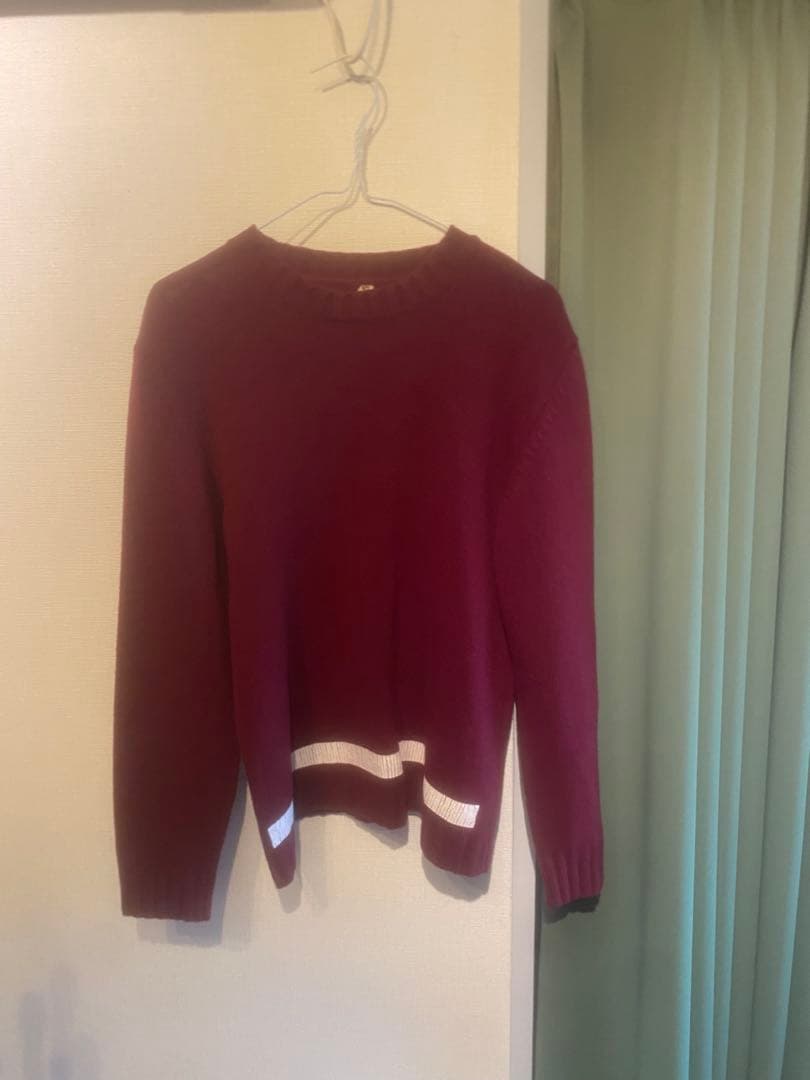 g*g様 HELMUT LANG バーガンディニットセーター M