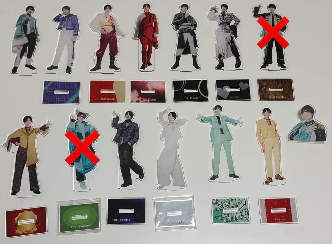 ReLIT 滝かなた アイドル アクリルスタンド セット