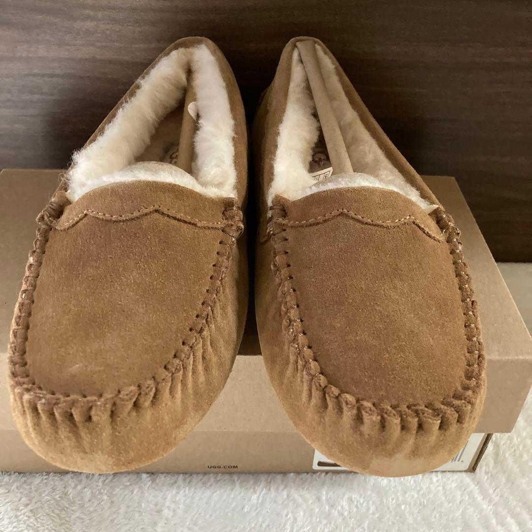 【新品】UGG SALLOPED MOC USA6/JP23 CHESTNUT