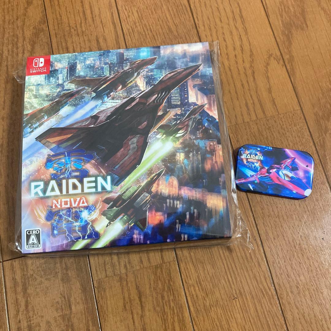 【新品】Switch 雷電NOVA 数量限定特装版　店舗特典　缶バッジ