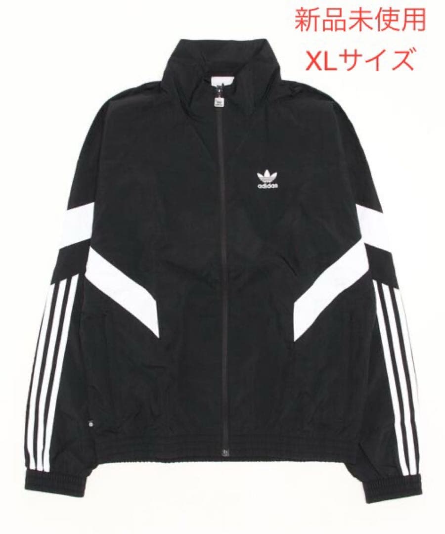 adidas REKIVE ナイロンジャケット ブラック XL