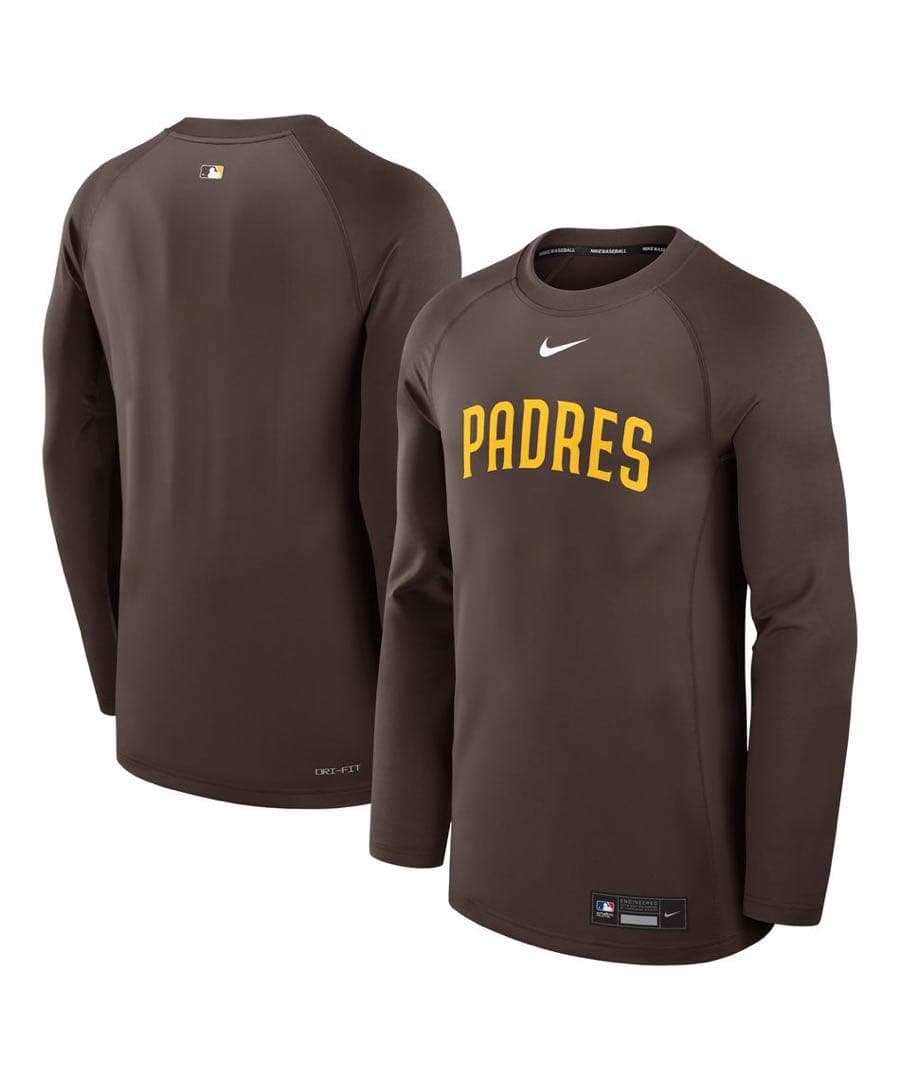 NIKE MLBメジャーリーグ 長袖Tシャツ ロンT サンディエゴ・パドレス