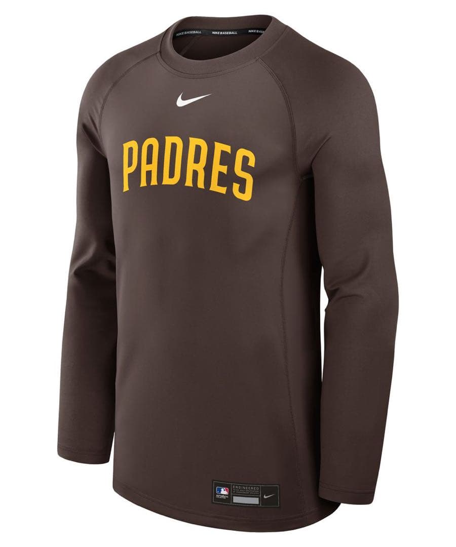 NIKE MLBメジャーリーグ 長袖Tシャツ ロンT サンディエゴ・パドレス