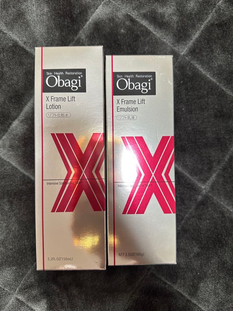 オバジX フレームリフトローションとエマルジョンセット