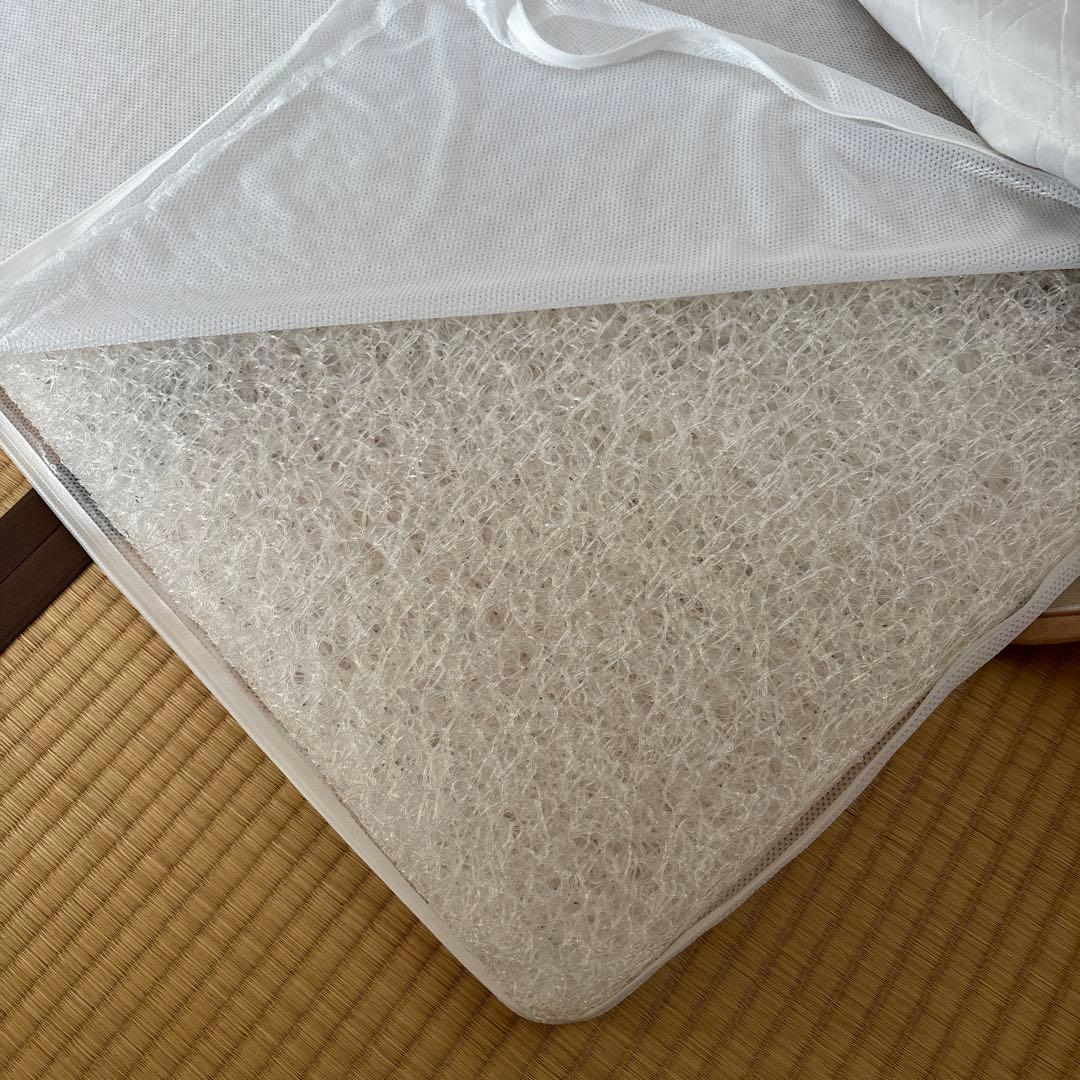 【超々極美品】★《YAMAJIN》★エアムーブE-COREセミダブル敷き布団50