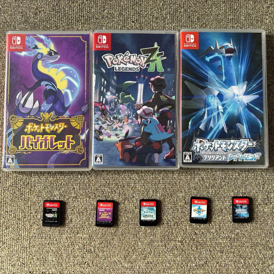 ゆ*ん様 ポケモンソフトまとめ売り