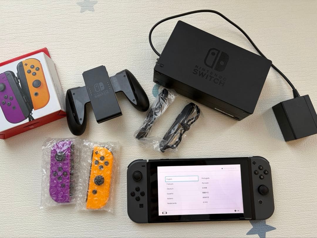 Nintendo Switch 本体 ブラック ジョイコン付き