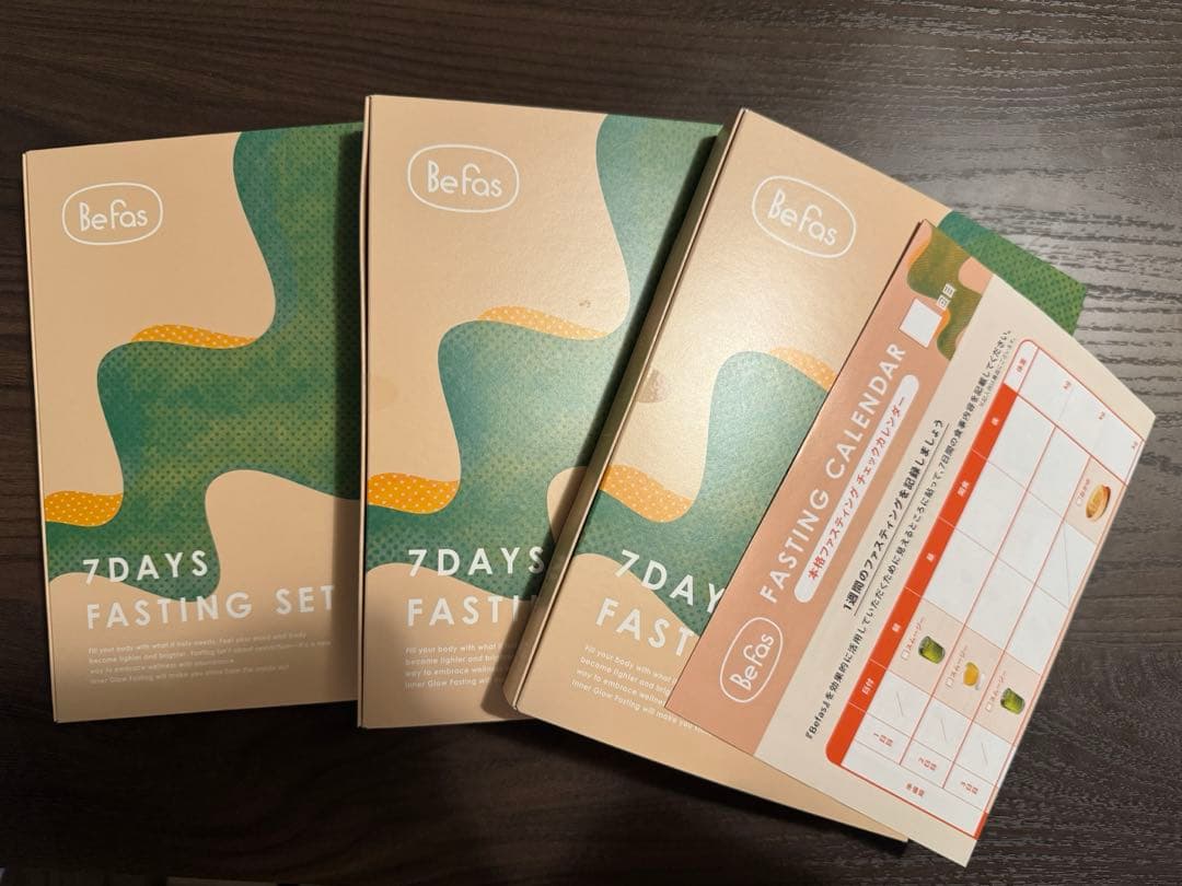 Befas 7Days Fasting Set 3箱