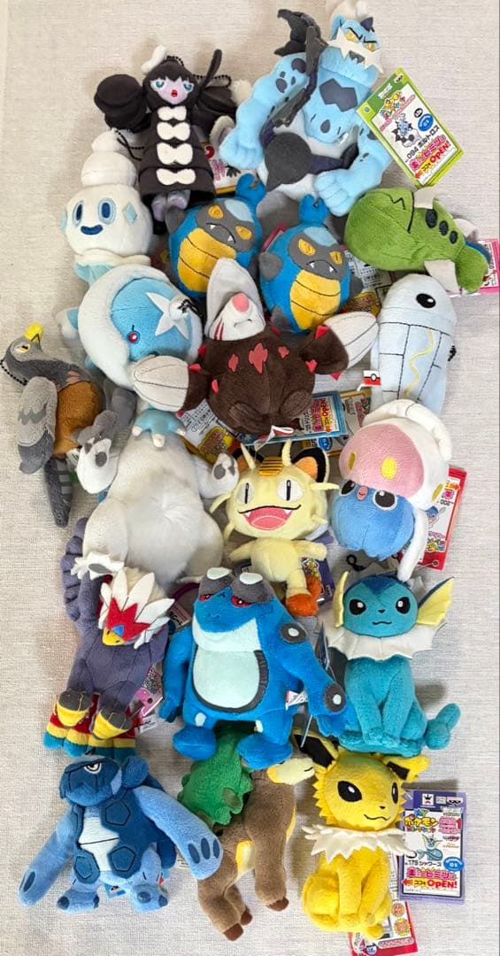 ポケモン　MYポケモンコレクション　19体　ぬいぐるみ　まとめ売り