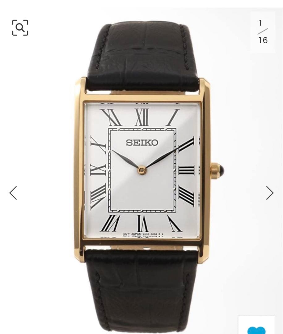 【SEIKO / セイコー・ヒロブ】ESSENTIALS SWR052