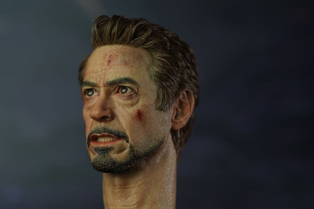 nut pizトニー・スターク ヘッドスカルプト 1/6