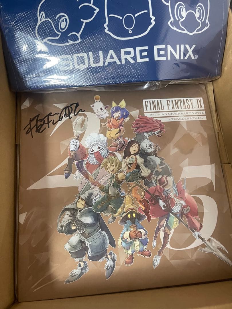 final fantasy ix 25th 植松伸夫サイン入り