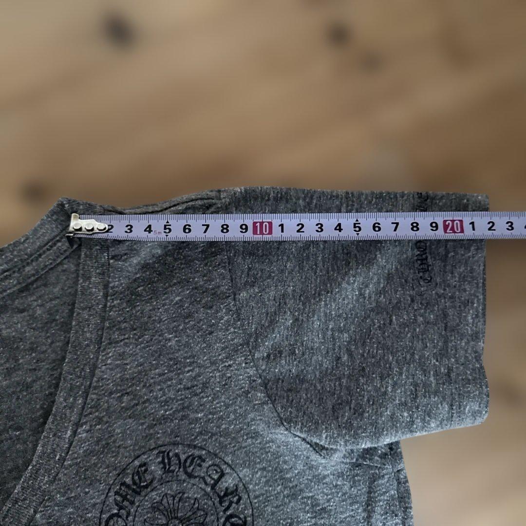 【超希少】Chrome Hearts グレー Vネック Tシャツ