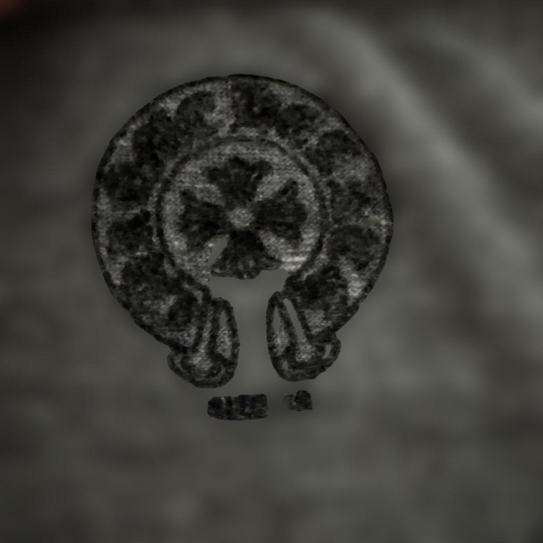 【超希少】Chrome Hearts グレー Vネック Tシャツ