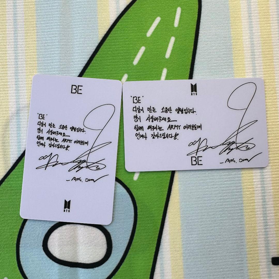 BTS BE 未公開 ラキドロ JIMIN ジミン トレカ ト2枚