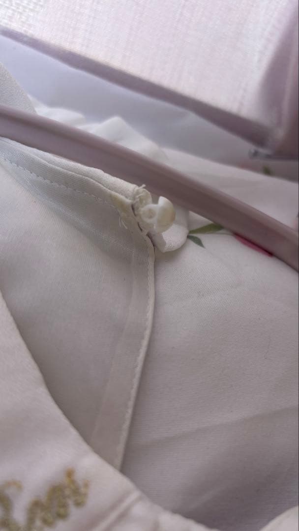 LIZLISA Whip bear  cafe柄　ワンピース