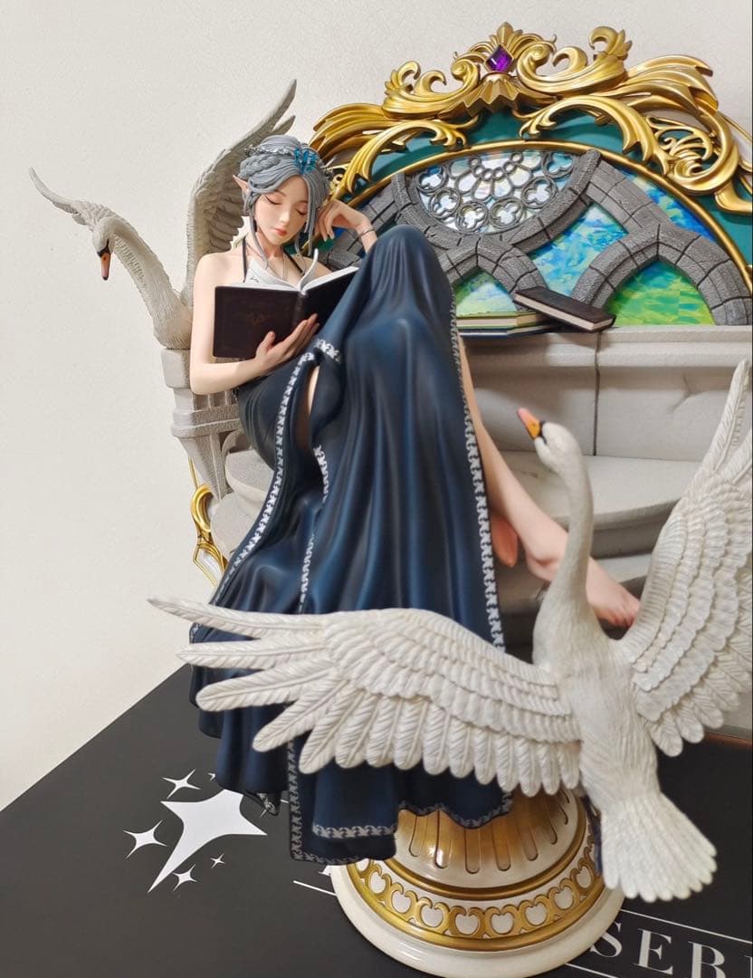 鬼刀シリーズ TES 風鈴 白鳥 海琴の煙 風鈴アスミ スタチュー フィギュア