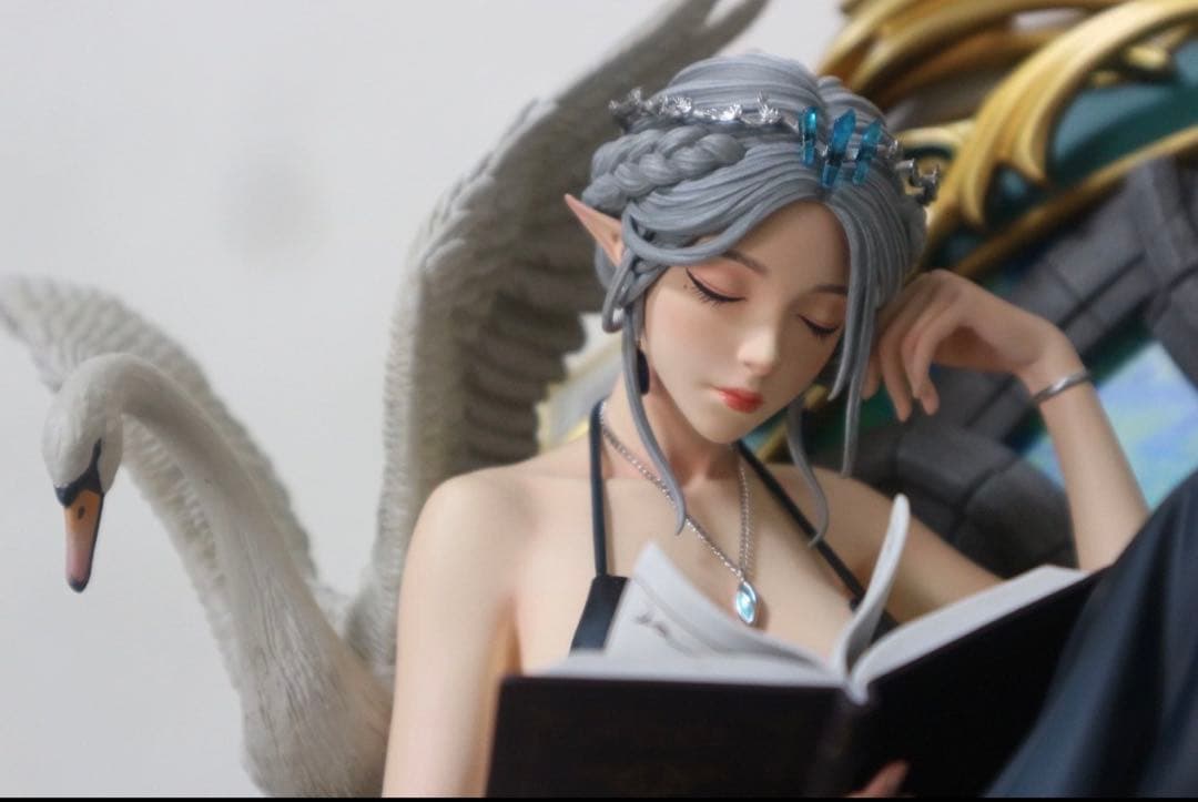 鬼刀シリーズ TES 風鈴 白鳥 海琴の煙 風鈴アスミ スタチュー フィギュア