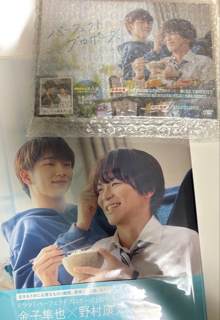 パーフェクトプロポーズ　公式ビジュアルブック　金子隼也、野村康太　DVD