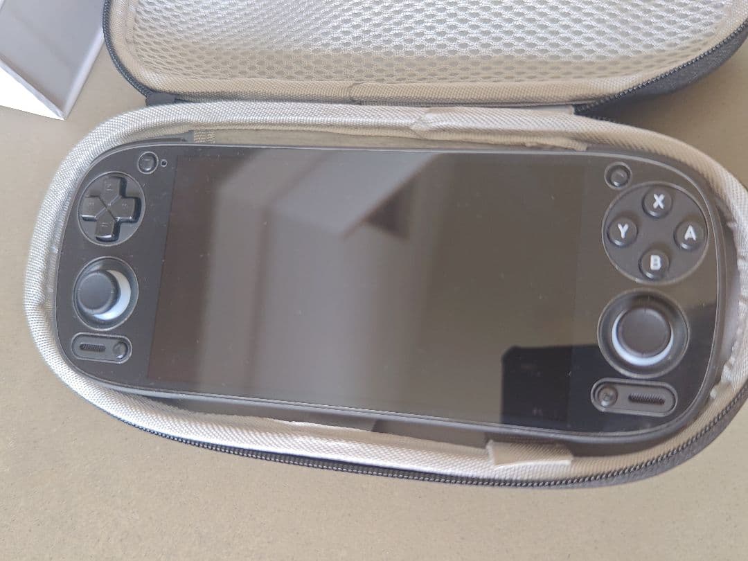 RETROID Pocket 5 黒 ゲーム機 バックプレート　ケースセット