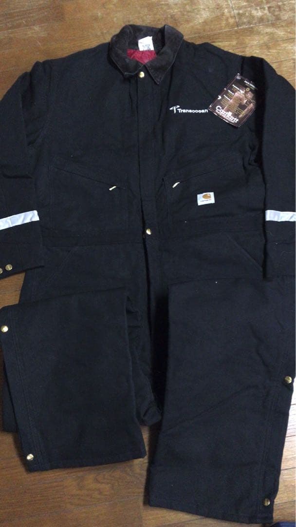Carhartt Duck Coverall ブラック 46 サイズ
