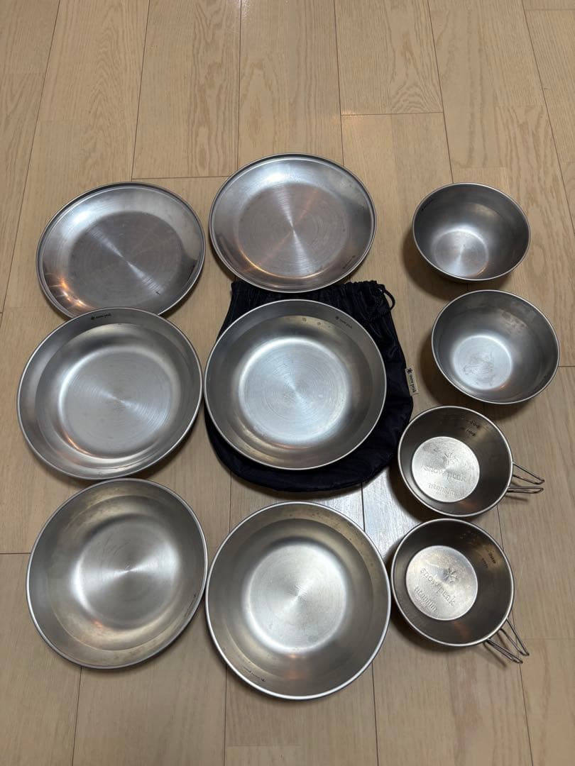 スノーピーク　peak スノピ　テーブルウェアーセットL シェラカップ