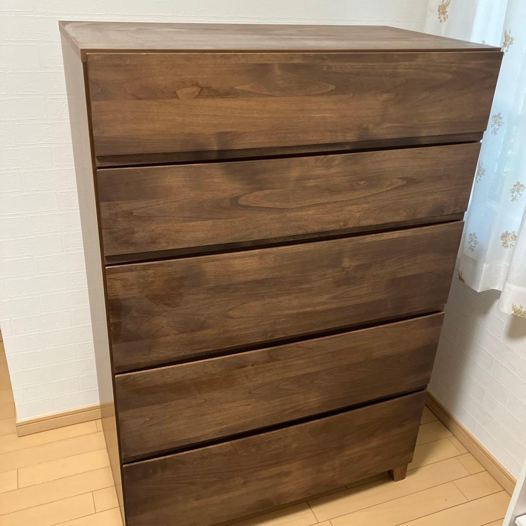 チェスト　洋服たんす　日本製　天然木