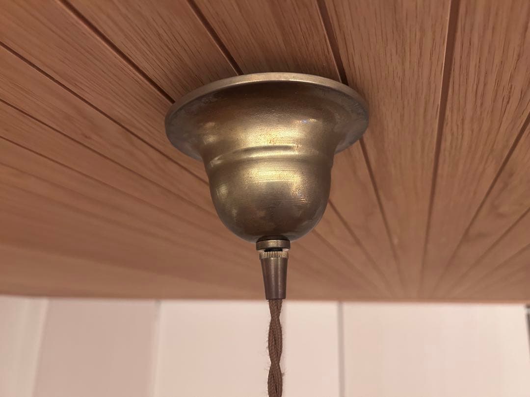 週末限定値下げ　イギリス　アンティーク　ホワイト　ペンダントライト 星型