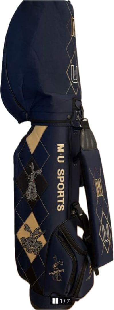 M U SPORTS キャディーバッグ　ゴルフ　ゴルフバッグ