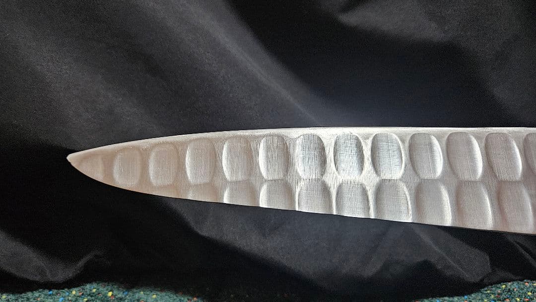 い*あ様 中古Karamit 約23cm波刃包丁、グレステン約27cm波刃包丁セ