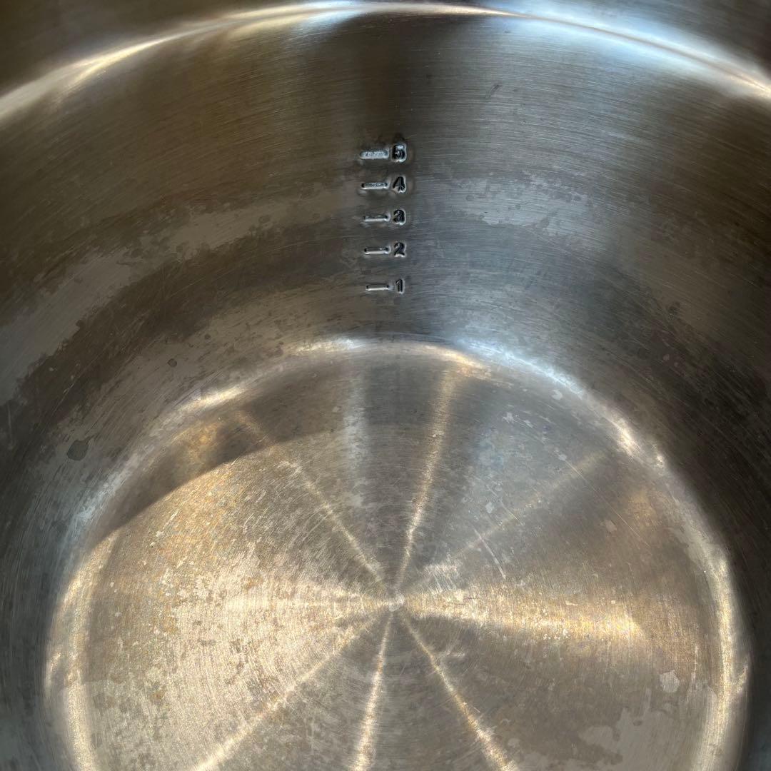 宮崎製作所 ごはん鍋 5合 ステンレスタイプ