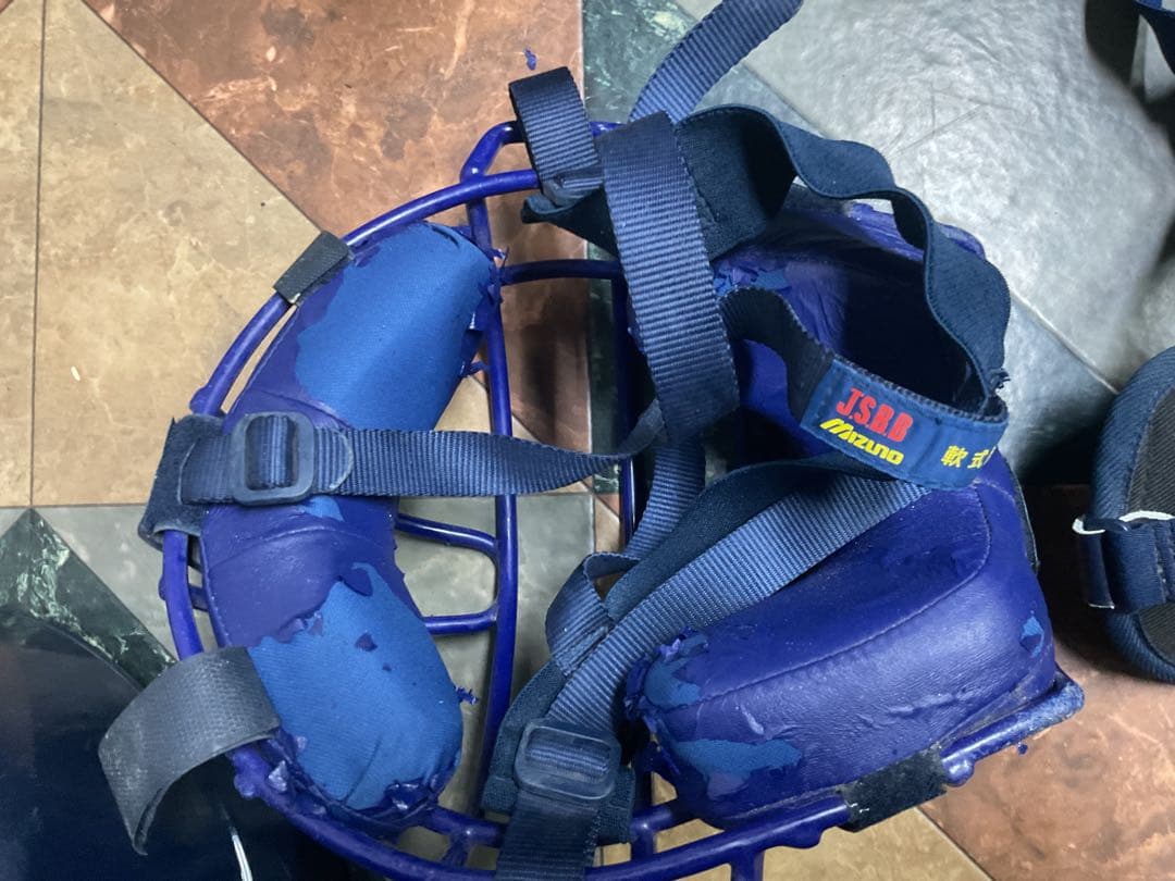 軟式キャッチー防具一式+ミット＋バッグ ZETT JSBB Mサイズ