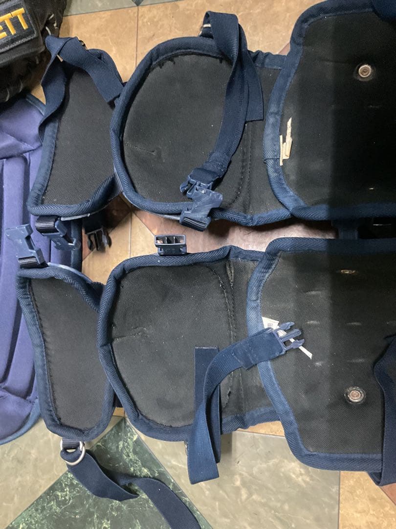 軟式キャッチー防具一式+ミット＋バッグ ZETT JSBB Mサイズ