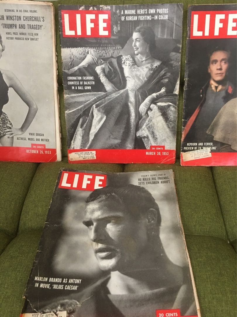 雑誌LIFEfeaturing マーロン・ブランド！