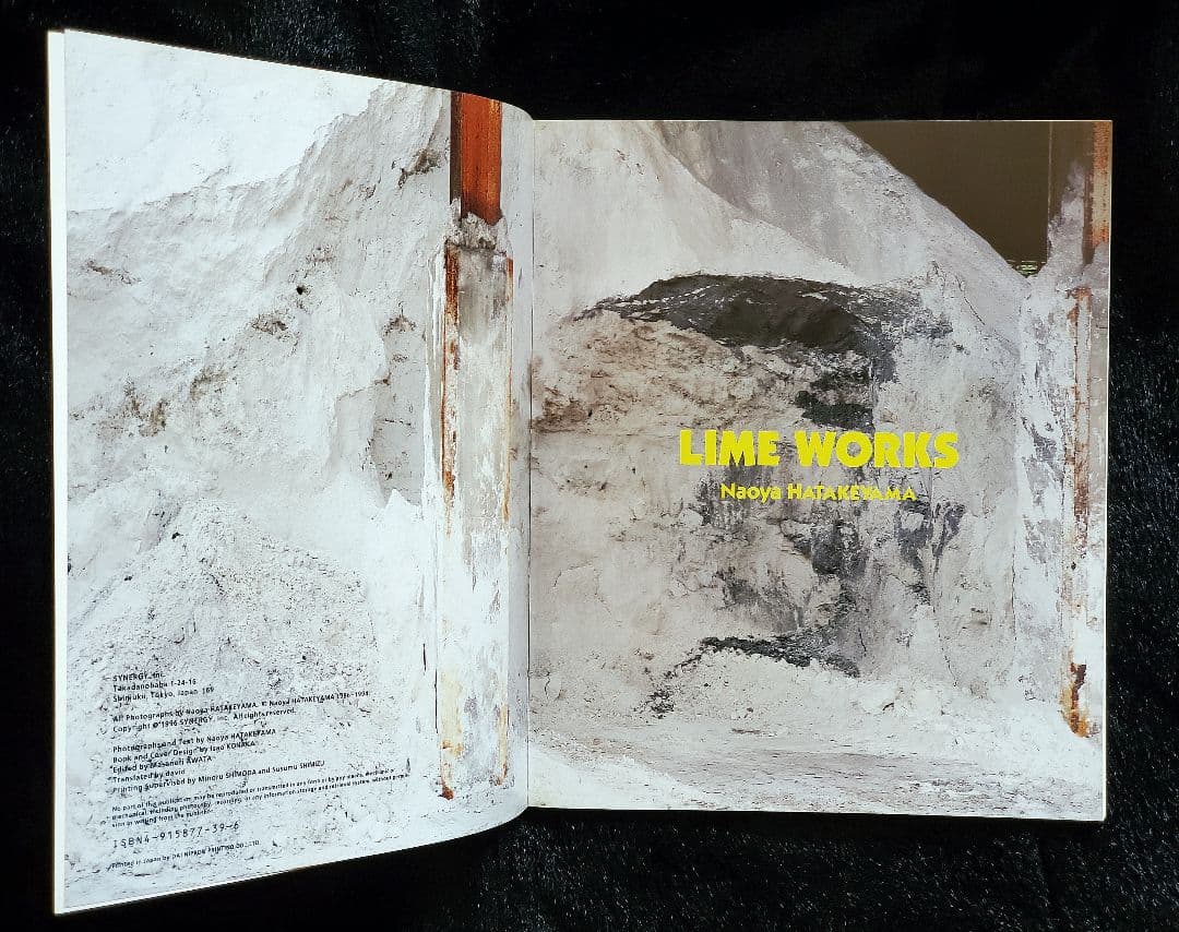 【愛読者カード付き初版第１刷】畠山直哉『LIME WORKS』シナジー幾何学刊