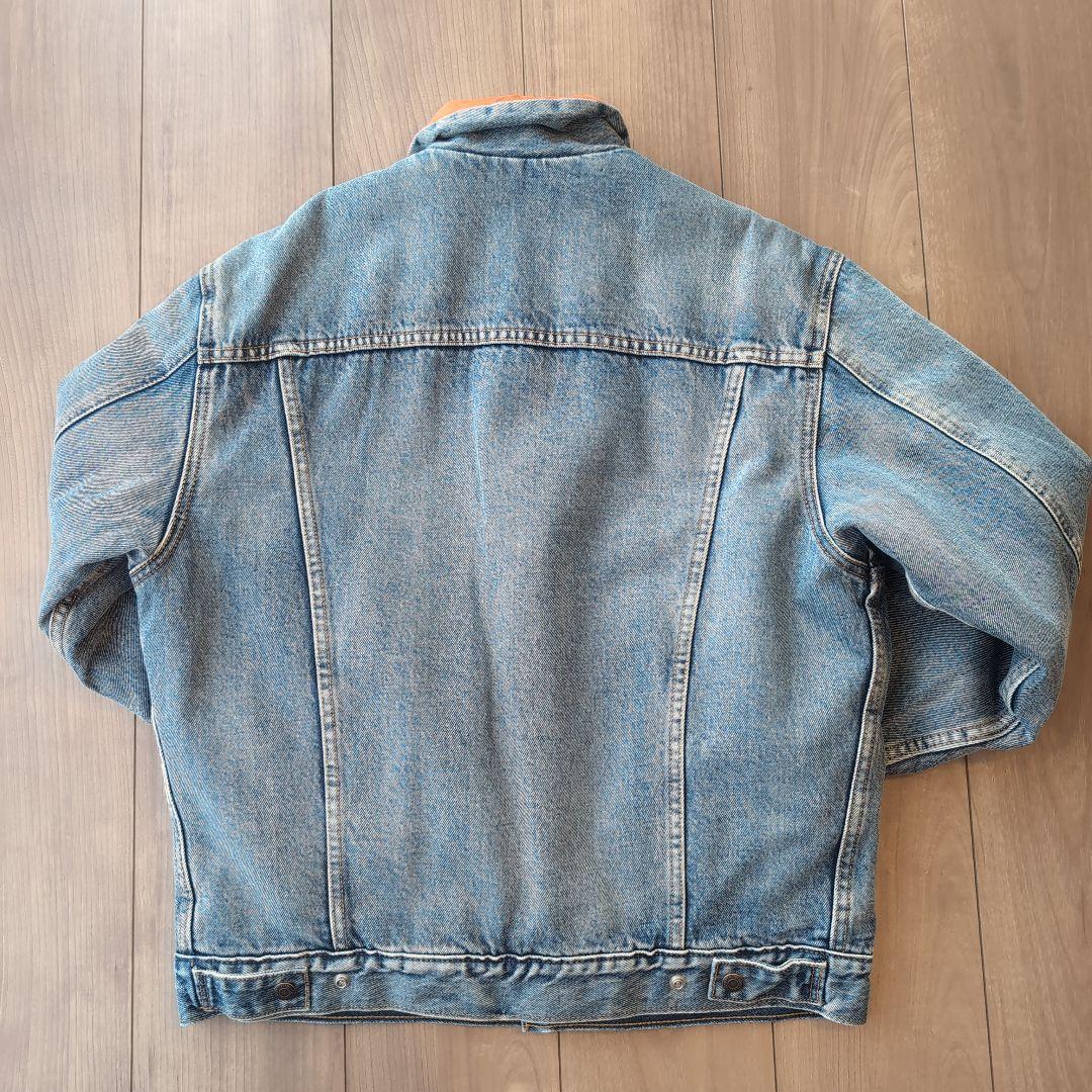 SUPREME✕Levi's デニムジャケット オレンジ　リバーシブル