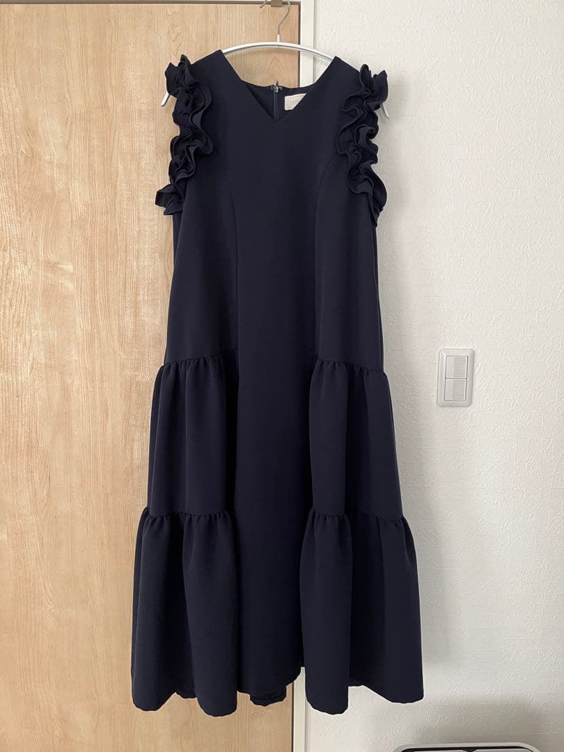 Bitnabi ビンナビ　par-lang ドレス　ワンピース（ネイビー）