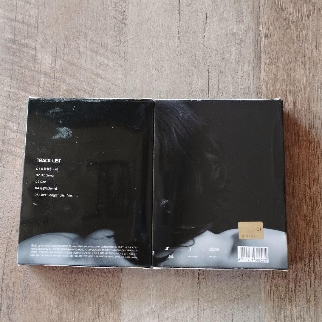 韓国★RAIN ピ『 BACK TO THE BASIC 』サイン付きCD