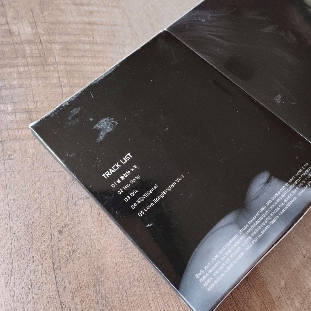 韓国★RAIN ピ『 BACK TO THE BASIC 』サイン付きCD