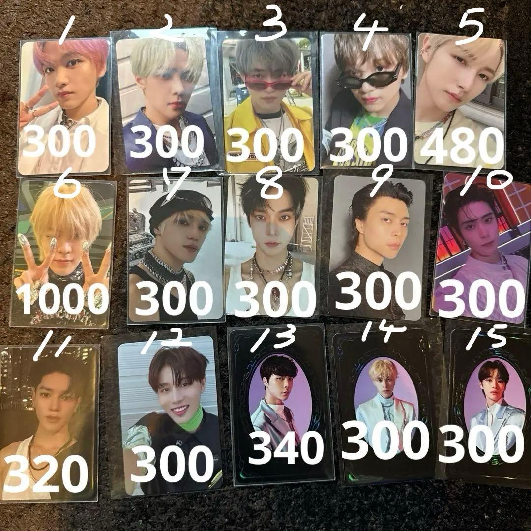 nct127 nctdream nct2020 トレカ