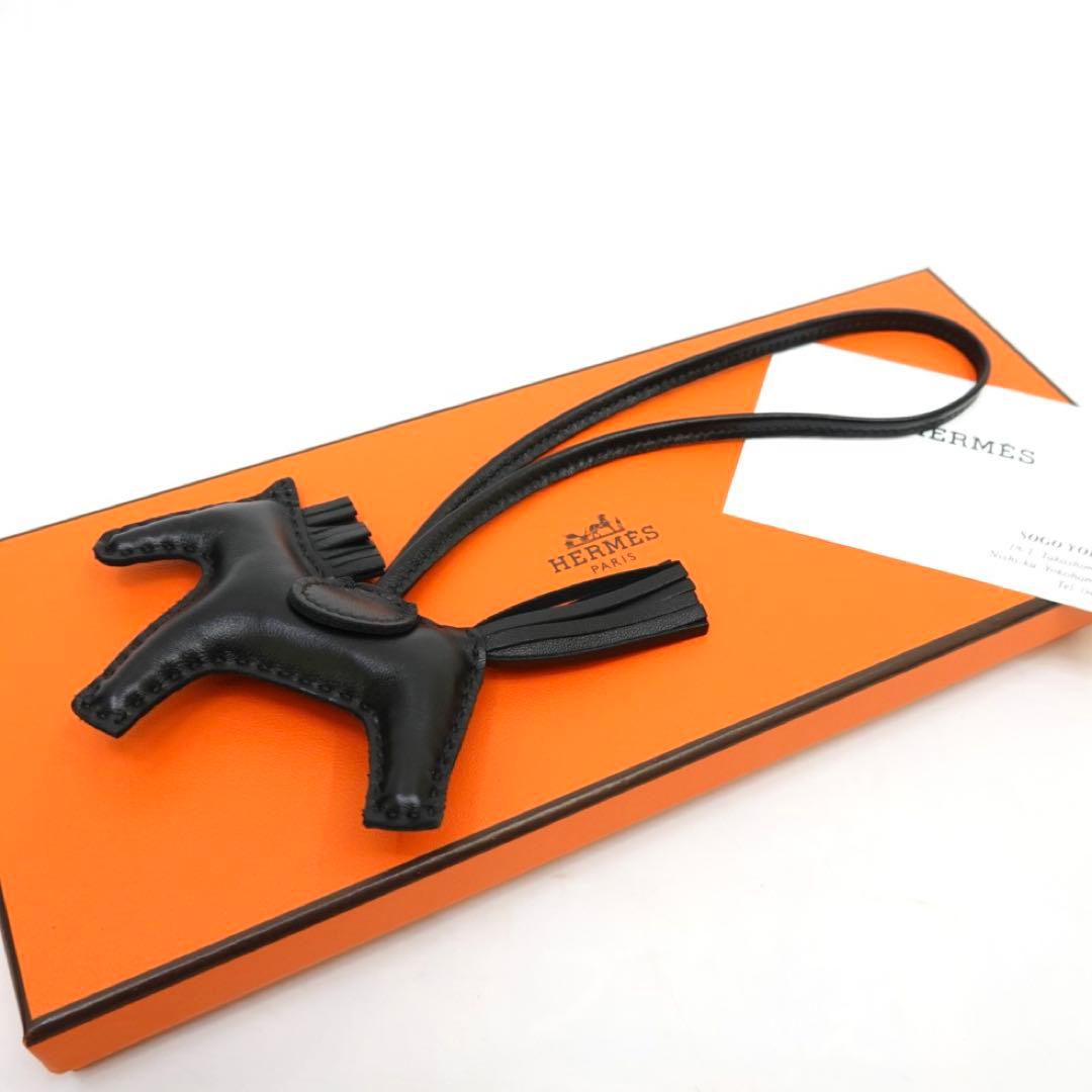 エルメス　ロデオ　pm チャーム　SO BLACK 黒　Z刻印